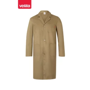 Bata de trabajo Velilla 700 Beige, vista frontal