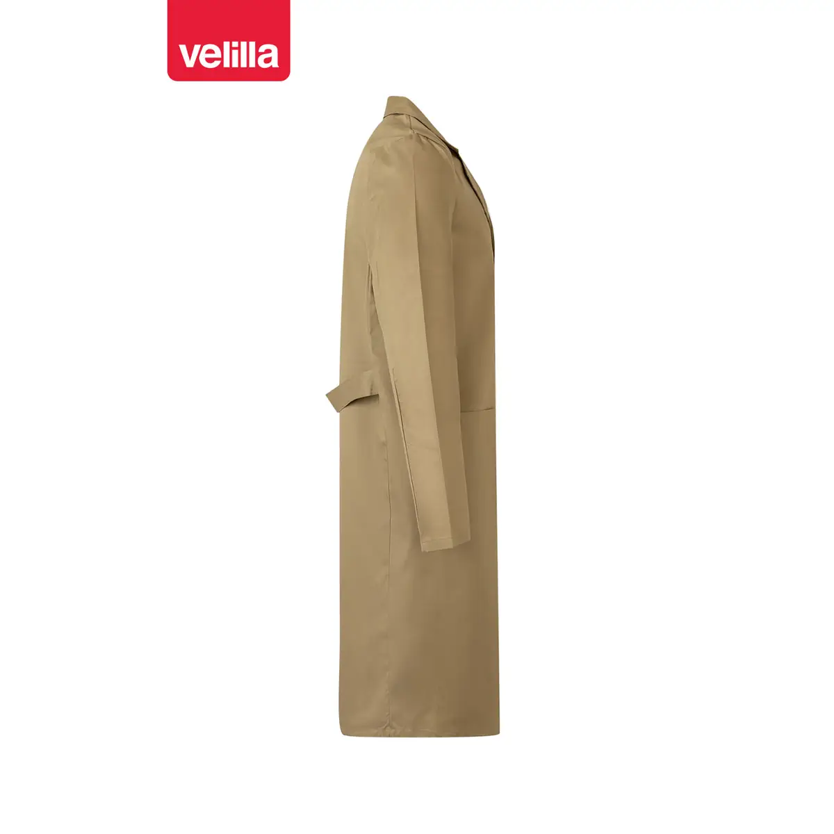 Bata de trabajo Velilla 700 14 Bata de trabajo Velilla 700 Beige, vista lateral opuesto