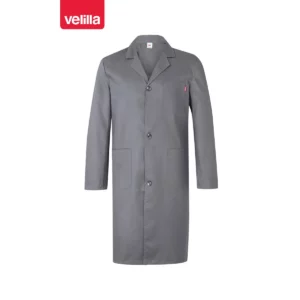 Bata de trabajo Velilla 700 Gris, vista frontal