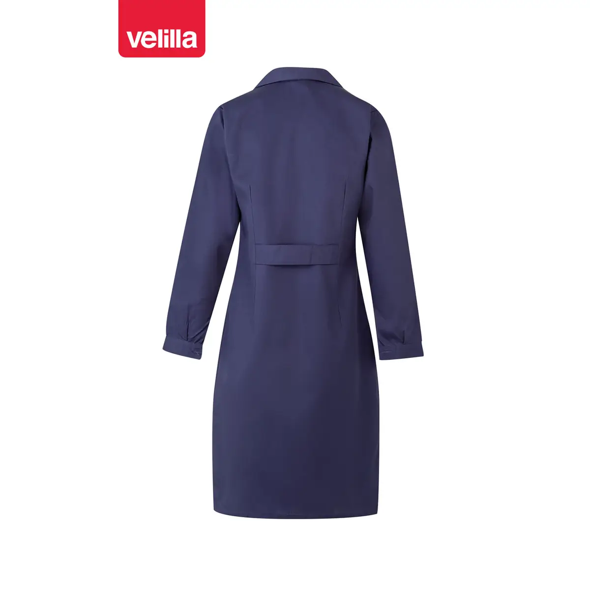 Bata de mujer manga larga Velilla 908 12 Bata de mujer manga larga Velilla 908 Azul marino, vista trasera