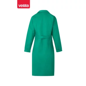 Bata de mujer manga larga Velilla 908 Verde, vista trasera
