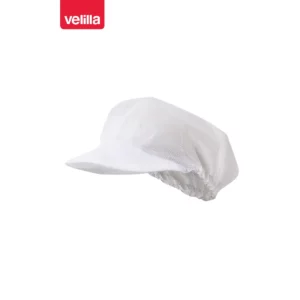 Cofia con rejilla Velilla 93 Blanco, vista en perspectiva