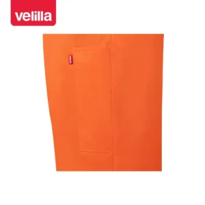 Pantalón forrado alta visibilidad Velilla F160 Naranja flúor, detalle de bolsillo para herramienta