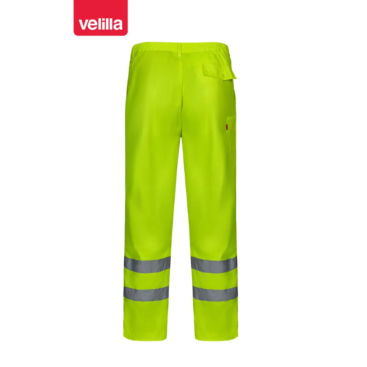 Pantalón forrado alta visibilidad Velilla F160 4 Pantalón forrado alta visibilidad Velilla F160 Amarillo flúor, vista trasera