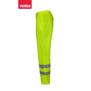 Pantalón forrado alta visibilidad Velilla F160 Amarillo flúor, vista lateral