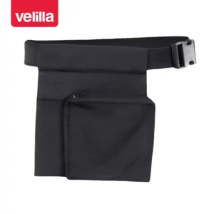 Monedero Velilla MERLOT negro, vista frontal