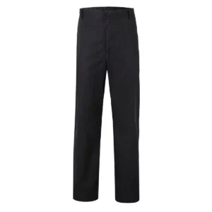 Pantalón de cocina Velilla OREGANO00 Negro, vista frontal