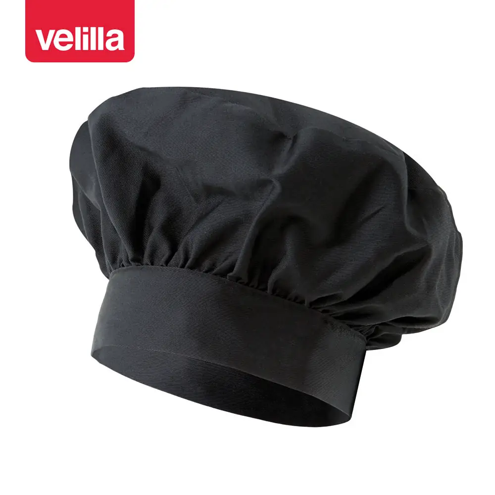 Gorro francés Velilla VAINILLA 2 Gorro francés Velilla VAINILLA negro, vista frontal
