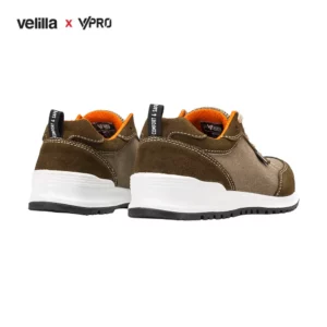 Calzado de seguridad VPro BRISK 707002 marrón/naranja, perspectiva trasera