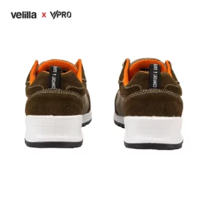 Calzado de seguridad VPro BRISK 707002 marrón/naranja, trasera