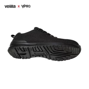 Zapatilla de seguridad VPro SPEZIAL 707007 Negro, detalle de la suela en vista lateral