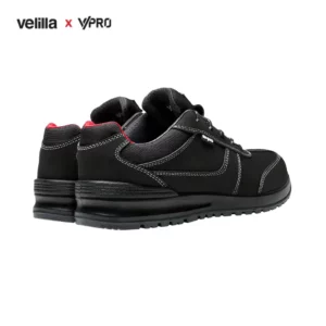 Calzado de seguridad VPro GLIDE 707101K negro, perspectiva trasera