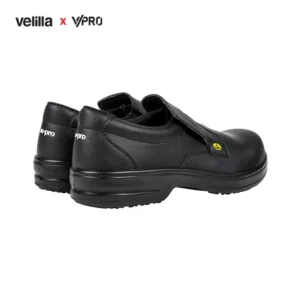 Calzado de seguridad VPro BAKER 807101 negro, perspectiva trasera