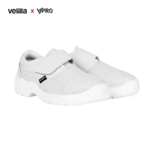 Calzado sanitario VPro Z435A blanco, perspectiva frontal