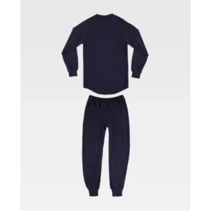 Conjunto térmico multinorma WorkTeam B0098, Marino, vista trasera