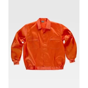 Cazadora de trabajo WorkTeam B1102, Naranja, vista frontal