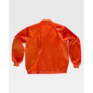Cazadora de trabajo WorkTeam B1102, Naranja, vista trasera