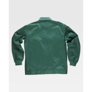 Cazadora de trabajo WorkTeam B1102, Verde, vista trasera