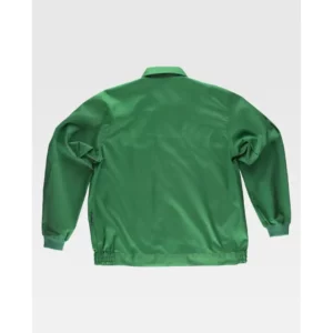 Cazadora de trabajo WorkTeam B1102, Verde pistacho, vista trasera