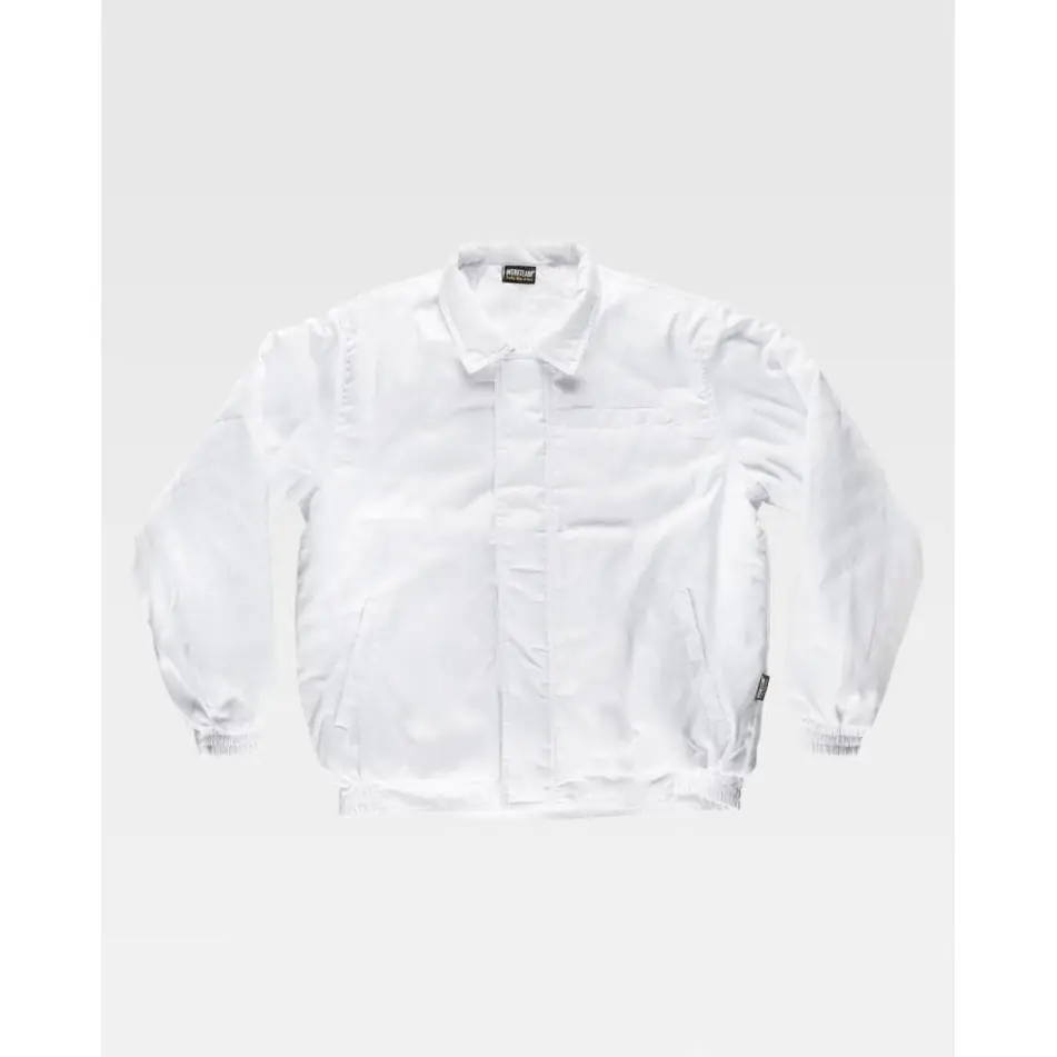 Cazadora acolchada WorkTeam B1110 1 Cazadora acolchada WorkTeam B1110, Blanco, vista frontal