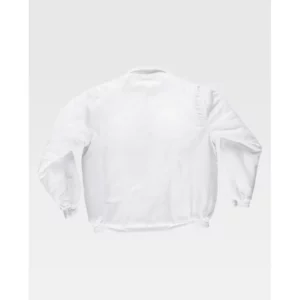 Cazadora acolchada WorkTeam B1110, Blanco, vista trasera