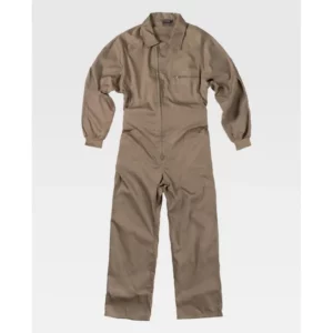 Buzo de estilo italiano WorkTeam B2000, Beige, vista frontal