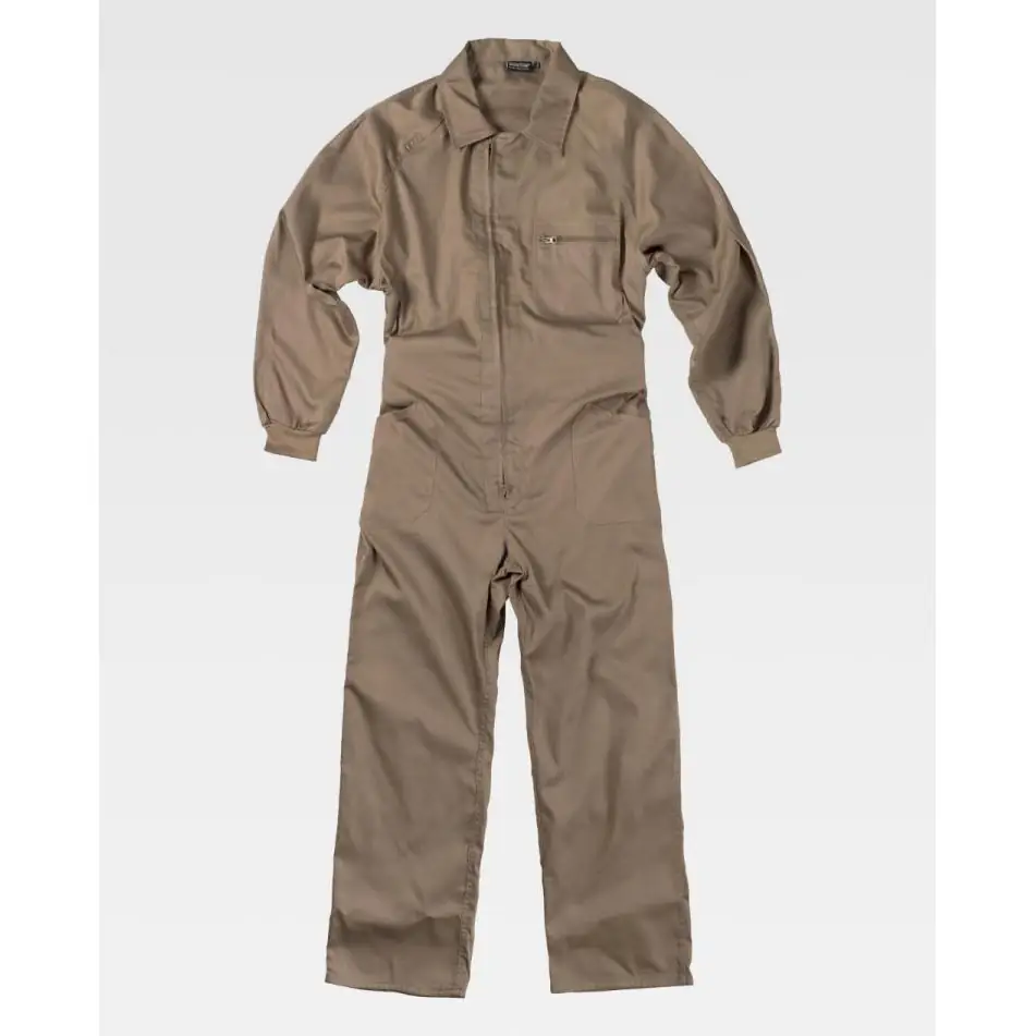 Buzo de estilo italiano WorkTeam B2000 5 Buzo de estilo italiano WorkTeam B2000, Beige, vista frontal