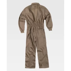 Buzo de estilo italiano WorkTeam B2000, Beige, vista trasera