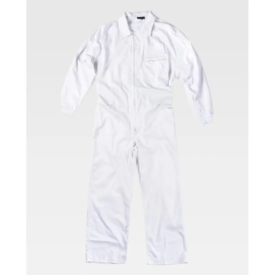 Buzo de estilo italiano WorkTeam B2000 7 Buzo de estilo italiano WorkTeam B2000, Blanco, vista frontal