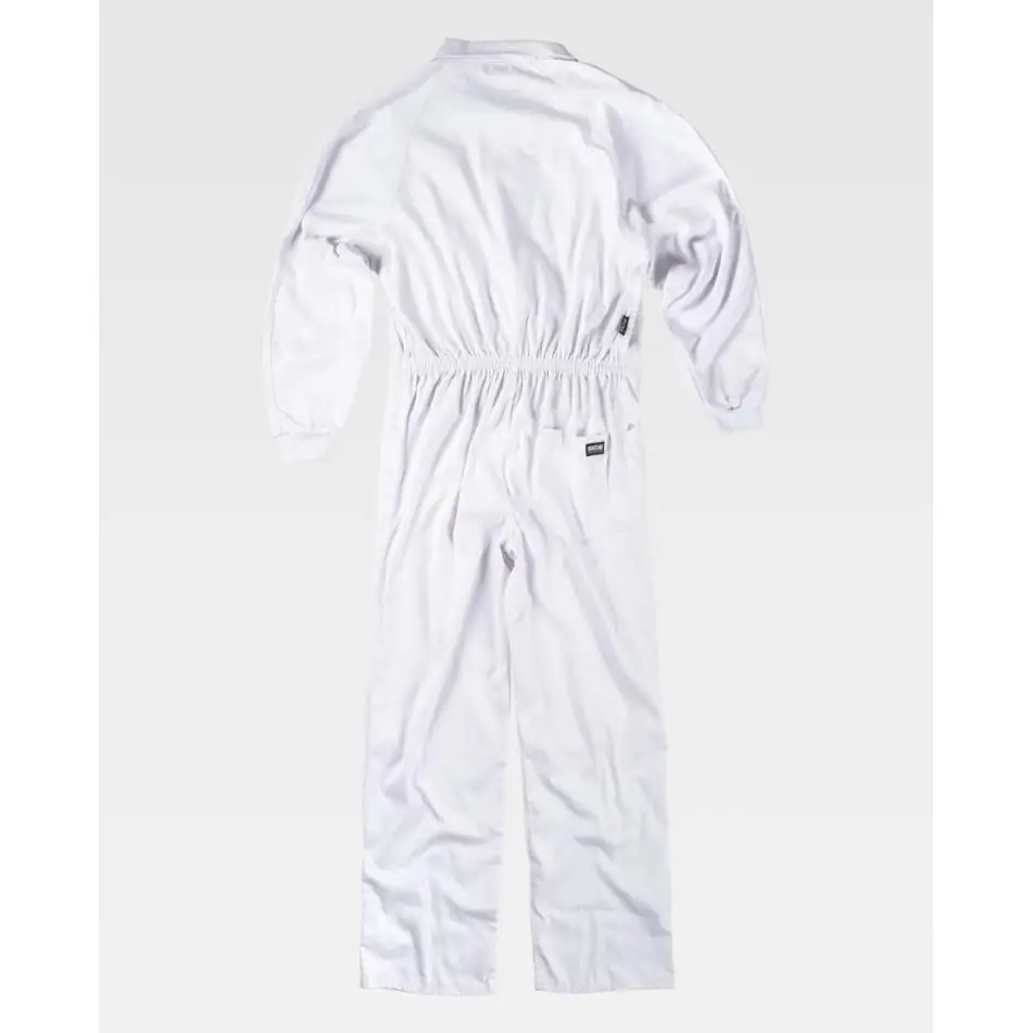 Buzo de estilo italiano WorkTeam B2000 8 Buzo de estilo italiano WorkTeam B2000, Blanco, vista trasera