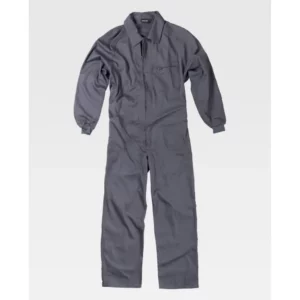 Buzo de estilo italiano WorkTeam B2000, Gris, vista frontal