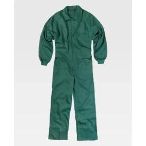 Buzo de estilo italiano WorkTeam B2000, Verde, vista frontal