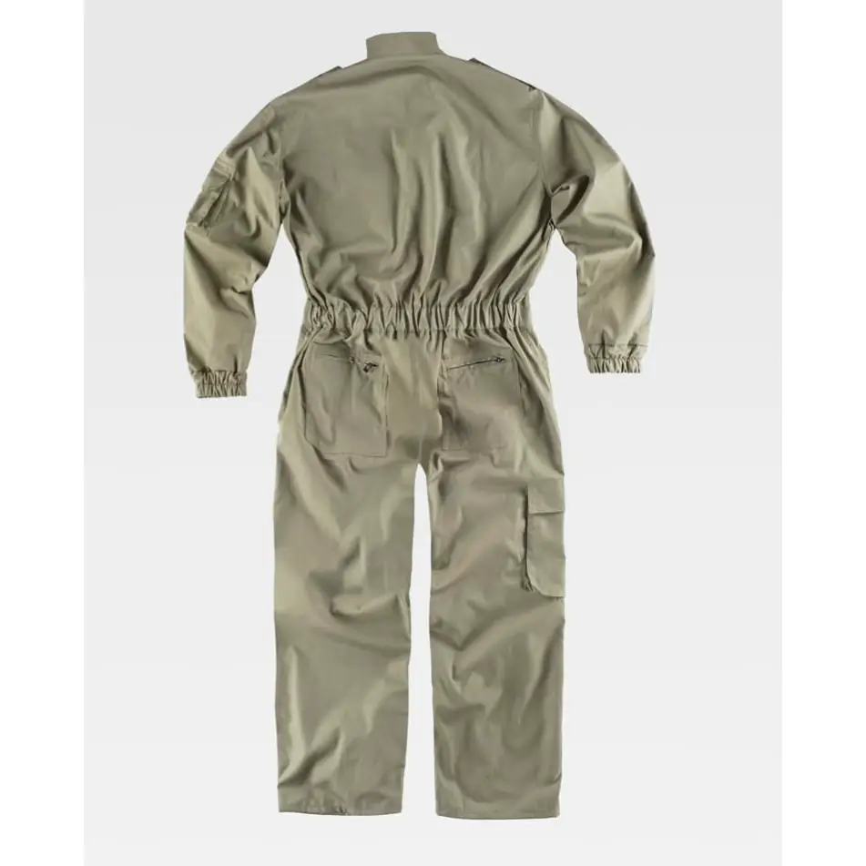 Buzo de tejido Ripstop WorkTeam B2010 5 Buzo de tejido Ripstop WorkTeam B2010, Verde kaki, vista trasera