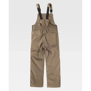 Peto de trabajo WorkTeam B2700, Beige, vista trasera