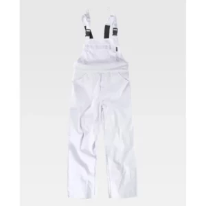 Peto de trabajo WorkTeam B2700, Blanco, vista frontal