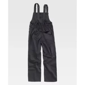 Peto de trabajo WorkTeam B2700, Negro, vista trasera