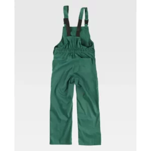 Peto de trabajo WorkTeam B2700, Verde, vista trasera
