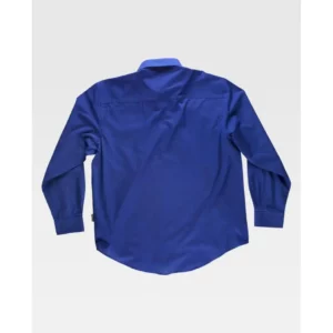 Camisa de trabajo WorkTeam B8000, Azulina, vista trasera