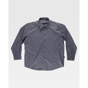 Camisa de trabajo WorkTeam B8000, Gris, vista frontal