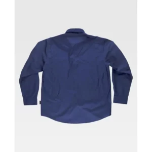 Camisa de trabajo WorkTeam B8000, Marino, vista trasera