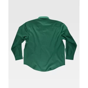 Camisa de trabajo WorkTeam B8000, Verde, vista trasera