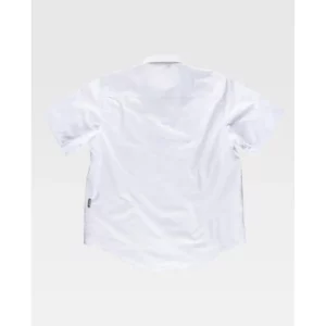 Camisa de manga corta WorkTeam B8100, Blanco, vista trasera