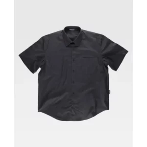 Camisa de manga corta WorkTeam B8100, Negro, vista frontal