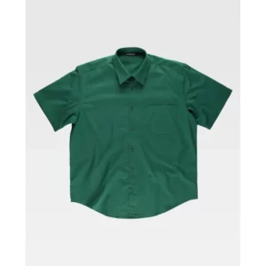 Camisa de manga corta WorkTeam B8100, Verde, vista frontal