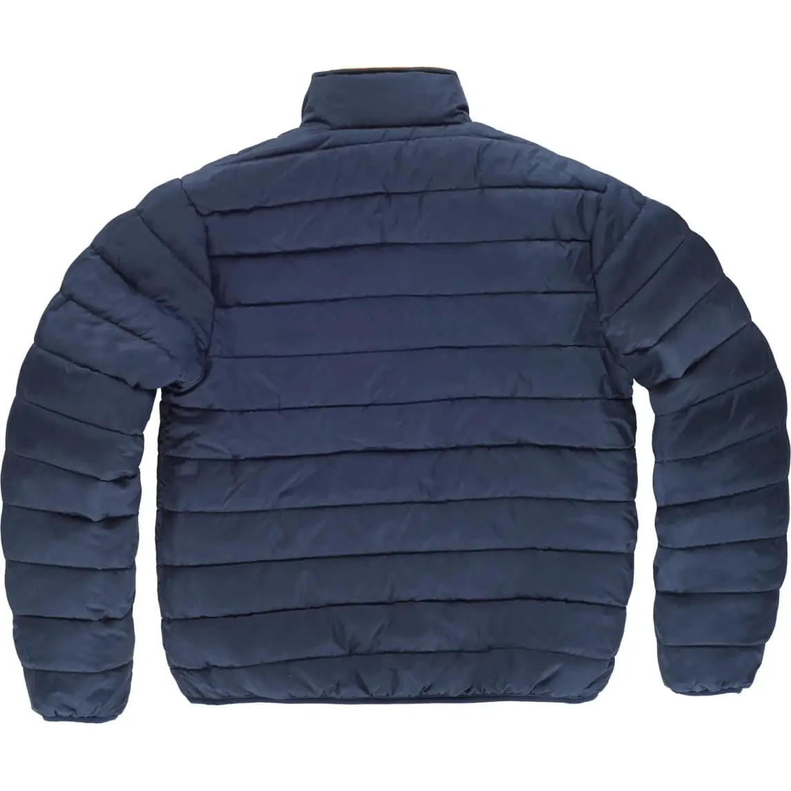 Cazadora reversible acolchada WorkTeam C8210 10 Cazadora reversible acolchada WorkTeam C8210, Naranja a.v./Marino, vista trasera de cara acolchada