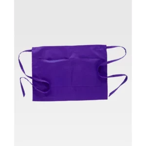 Delantal francés corto WorkTeam M101, Morado, vista frontal