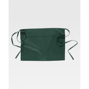 Delantal francés corto WorkTeam M101, Verde oliva, vista frontal
