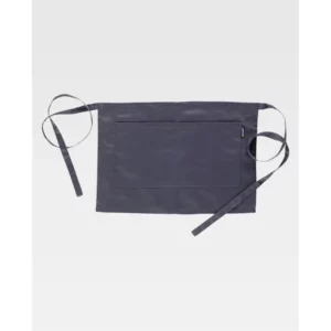 Delantal francés corto WorkTeam M102, Gris, vista frontal