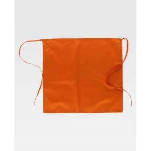 Delantal francés largo WorkTeam M200, Naranja, vista frontal