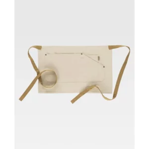 Delantal francés corto canvas WorkTeam M713, Arena, vista frontal